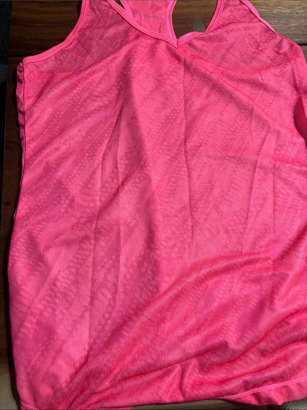 Hind Pink Racerback Tank Top - Picture 3 of 6